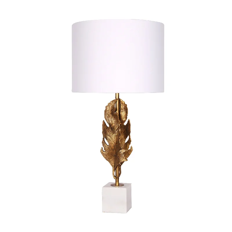 modern minimalist table lamps for contemporary living roomsmodern minimalist table lamps for contemporary living roomsSagebrook Home Resin 30`` Leaf Table Lamp W/ Marble Base, Gold
