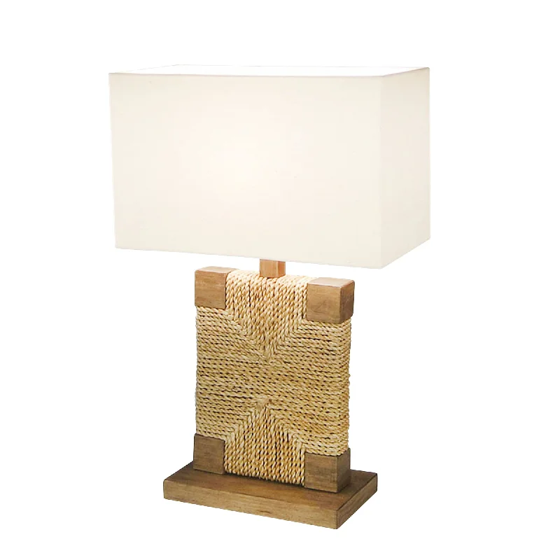 rustic farmhouse table lamps for cozy kitchensrustic farmhouse table lamps for cozy kitchensSagebrook Home Wood 21`` Woven Table Lamp, Natural