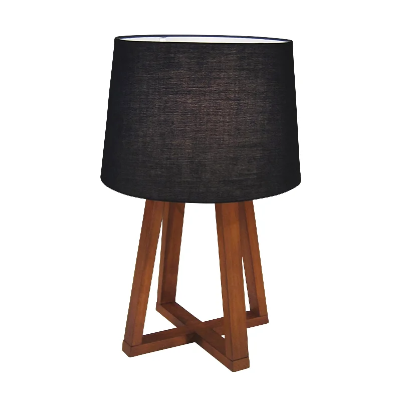 industrial style table lamps with exposed bulbs for loft apartmentsindustrial style table lamps with exposed bulbs for loft apartmentsSagebrook Home 50537 23" Wood Table Lamp, Brown Kd