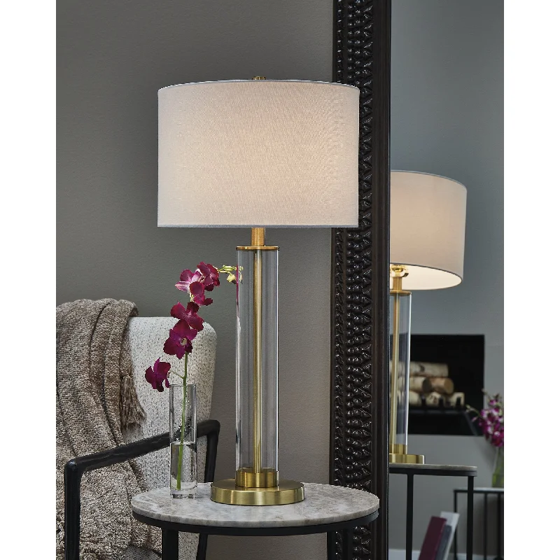 asian inspired table lamps with bamboo accents for a zen atmosphereasian inspired table lamps with bamboo accents for a zen atmosphereSignature Design by Ashley Orenman Brass Table Lamp (Set of 2) - 14"W x 14"D x 30"H