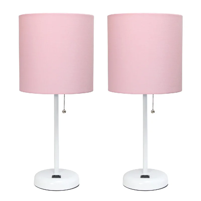 White/Light Pink Shade