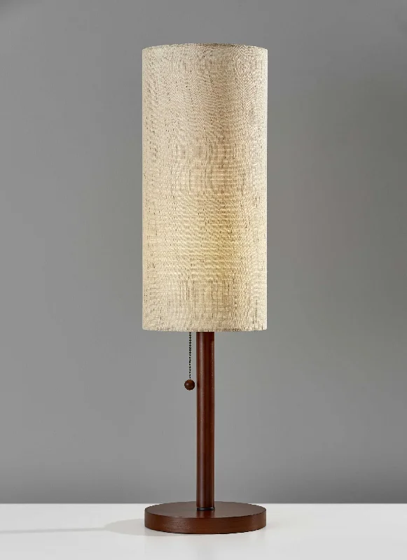 ceramic table lamps with hand painted designs for an artistic touchceramic table lamps with hand painted designs for an artistic touchSlim Silhouette Walnut Wood Table Lamp By Homeroots