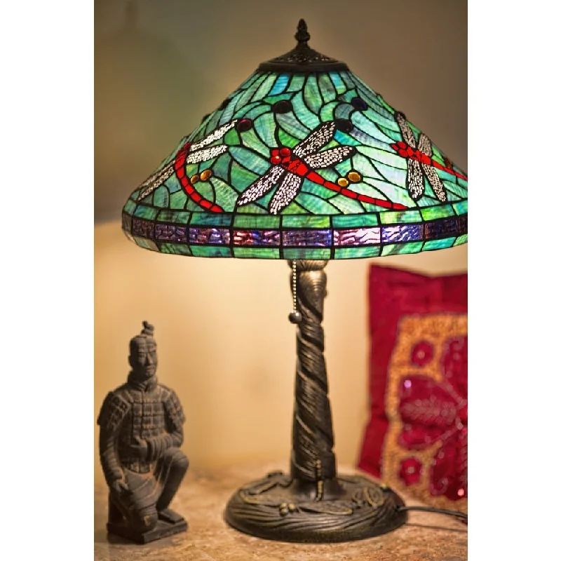 marble table lamps with a luxurious veined pattern for high end decormarble table lamps with a luxurious veined pattern for high end decorTiffany Style Turquoise Blue Dragonfly Table Lamp
