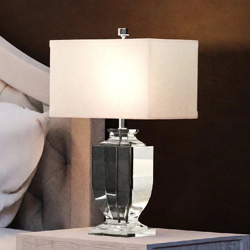 metal table lamps with a matte black finish for a sleek appearancemetal table lamps with a matte black finish for a sleek appearanceUEX7571 Glam Table Lamp 16''W x 9''D x 27''H, Clear Finish, Meredith Collection metal table lamps with a matte black finish for a sleek appearancemetal table lamps with a matte black finish for a sleek appearanceUEX7571 Glam Table Lamp 16''W x 9''D x 27''H, Clear Finish, Meredith Collection