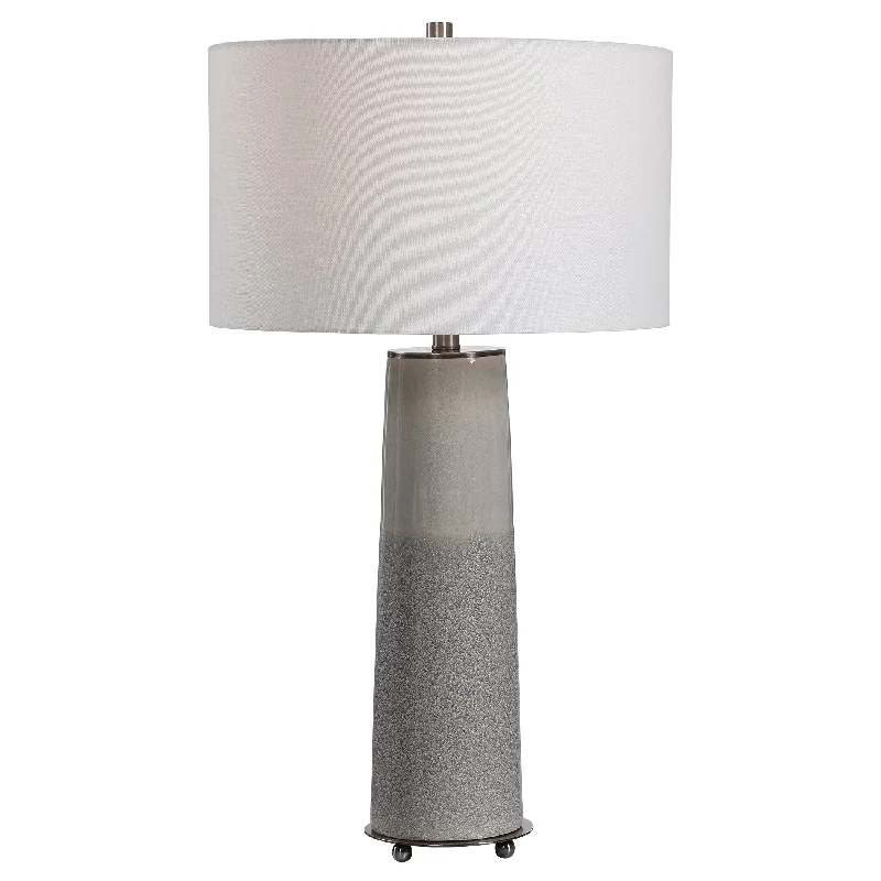 asian inspired table lamps with bamboo accents for a zen atmosphereasian inspired table lamps with bamboo accents for a zen atmosphereUttermost 28436 Abdel Gray Glaze Table Lamp