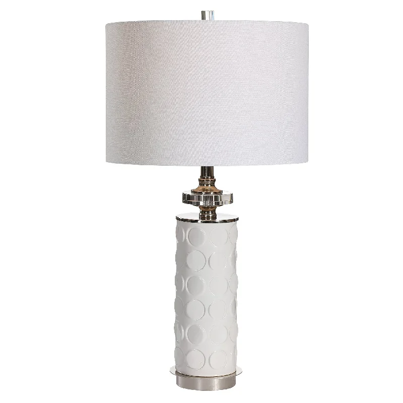 modern minimalist table lamps for contemporary living roomsmodern minimalist table lamps for contemporary living roomsUttermost 28428-1 Calia White Table Lamp