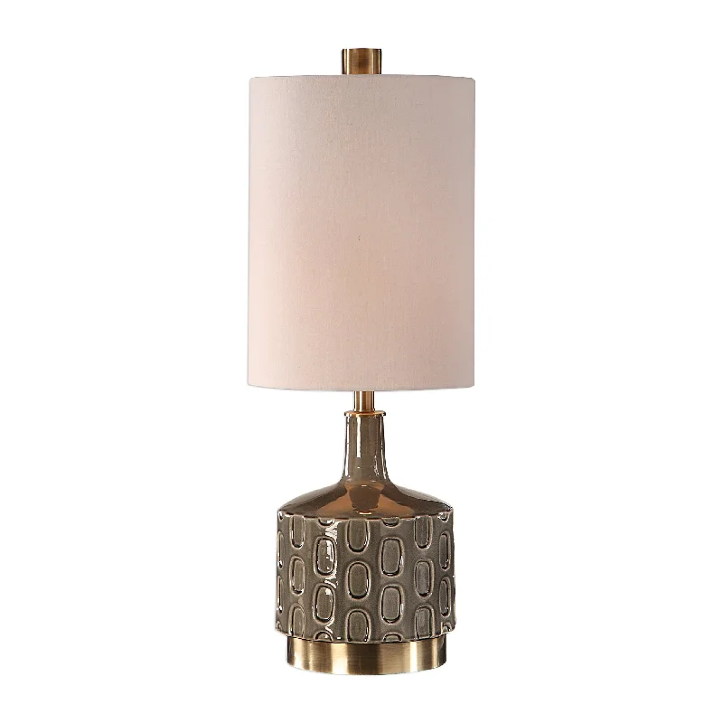 gothic style table lamps with dark finishes for a mysterious lookgothic style table lamps with dark finishes for a mysterious lookUttermost 29682-1 Darrin Gray Table Lamp