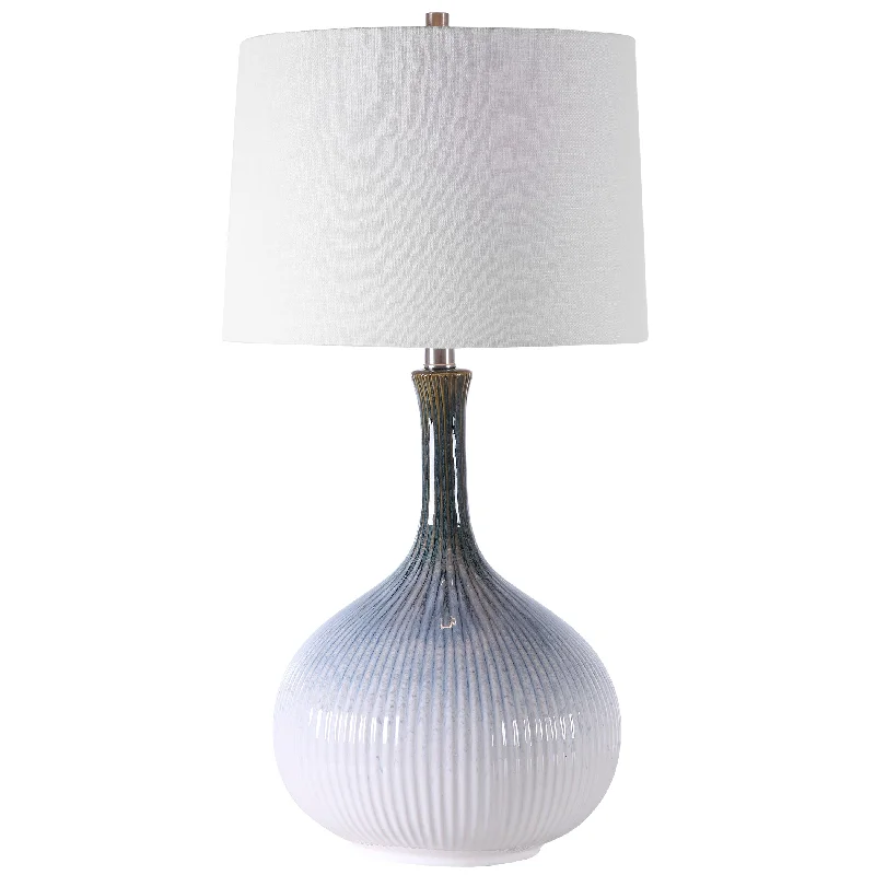 fabric table lamps with a linen shade for a relaxed and breathable lookfabric table lamps with a linen shade for a relaxed and breathable lookUttermost 28347-1 Eichler Mid-Century Table Lamp