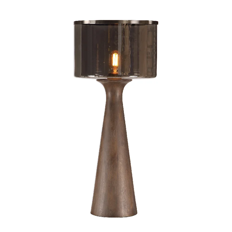 gothic style table lamps with dark finishes for a mysterious lookgothic style table lamps with dark finishes for a mysterious lookUttermost 27842-1 Fernando Walnut Table Lamp