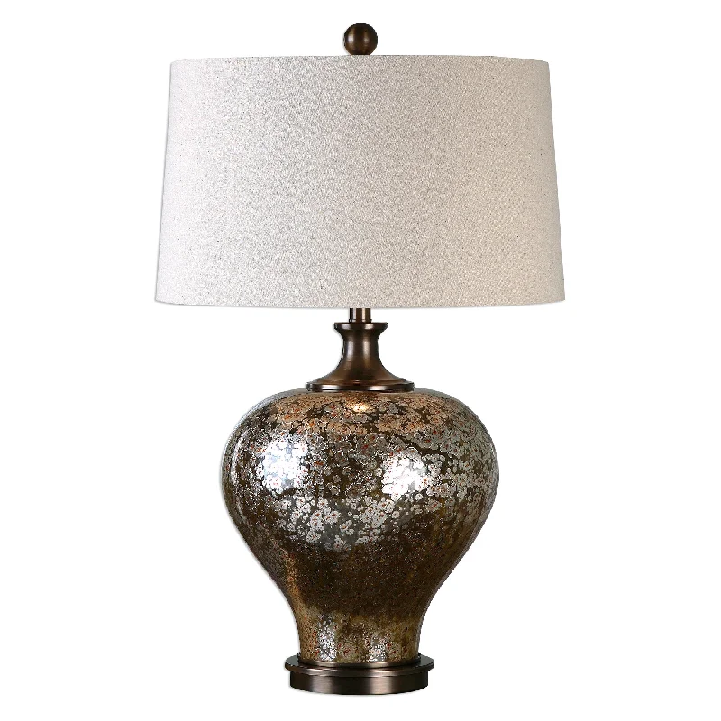 gothic style table lamps with dark finishes for a mysterious lookgothic style table lamps with dark finishes for a mysterious lookUttermost 27154-1 Liro Mercury Glass Table Lamp