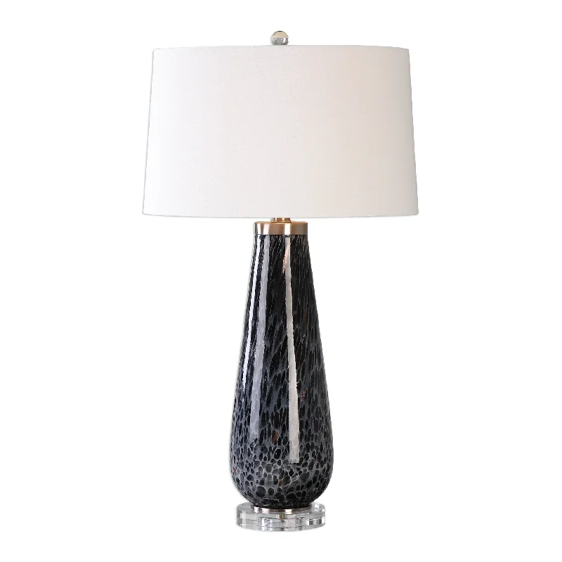 marble table lamps with a luxurious veined pattern for high end decormarble table lamps with a luxurious veined pattern for high end decorUttermost 27156 Marchiazza Dark Charcoal Table Lamp