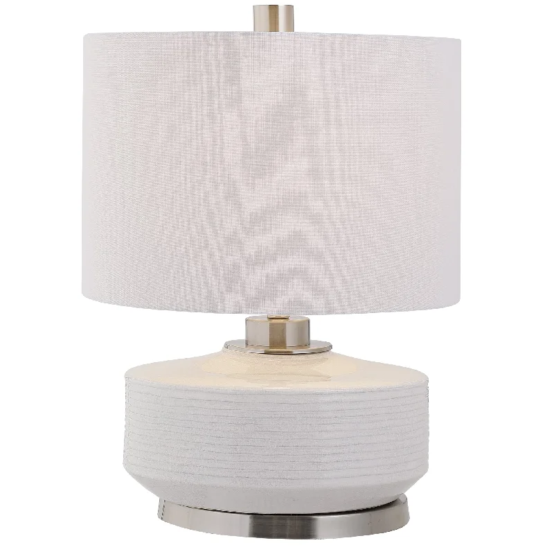 wooden table lamps with natural grain for a warm and organic feelwooden table lamps with natural grain for a warm and organic feelUttermost 28430-1 Sailor Stripe White Table Lamp