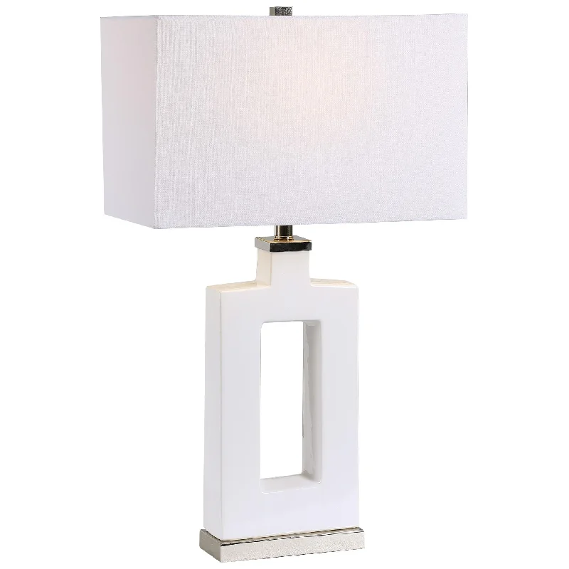 leather table lamps with a distressed texture for a rugged charmleather table lamps with a distressed texture for a rugged charmEntry Modern White Table Lamp
