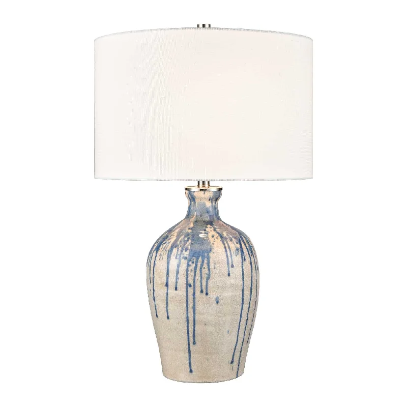 marble table lamps with a luxurious veined pattern for high end decormarble table lamps with a luxurious veined pattern for high end decorWinship 26'' High 1-Light Table Lamp - White By ELK